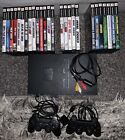Guaranteed Tested* PlayStation 2 Fat Game Consoles Lot Of 17 Games W Accessories