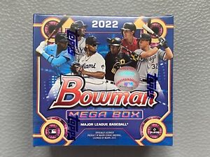2022 Bowman Baseball Factory Sealed Mega Box MLB - Elly De La Cruz RC