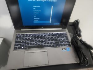 New Listing HP ZBook Firefly 15 G8 i7-1165G7 16GB 512GB Workstation Laptop