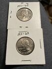 2004 P Wisconsin State Quarter.  2 Uncirculated From US Mint roll.