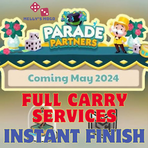 Monopoly GO Partners Event - PARADE Partners FULL CARRY Services (Fast)