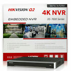 Used Hikvision DS-7608NI-Q2/8P 8CH PoE NVR 4K H.265 2SATA Network Video Recorder
