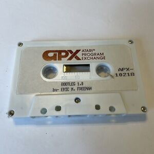 BOOTLEG 1.0 (Atari 400 800 XL XE) 10218 APX - Cassette only - Program FREE SHIP