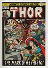 Thor #205 F/VF (Marvel Comics 1972) Mephisto App.