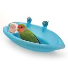 New ListingNew Birds Water Bath Tub For Pet Bird Cage Hanging Bowl Parrot Parakeet Birdbath