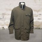 LL Bean Tan Chore Barn Jacket Coat With Wool Cashmere Lining Men’s Large Tall