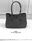 COACH G1721-24218 BAILEY LARGE CARRYALL TOTE IN CROSSGRAIN LEATHER GREY