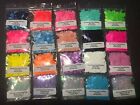 Solvent Resistant Neon BUTTERFLY shape Glitter U Choose Color Nail Art Face
