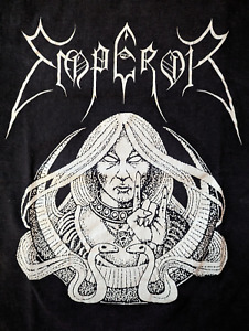 Vintage EMPEROR Shirt Mayhem Enslaved Immortal Darkthrone Satyricon Marduk Absu