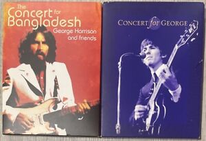 GEORGE HARRISON: The Concert for Bangladesh & Concert For George (2 DVD Each