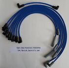 1987-1992 PONTIAC FIREBIRD 5.7L/350 5.0L/305 TPI, TBI BLUE Spark Plug Wires USA (For: 1992 Pontiac Firebird Formula)