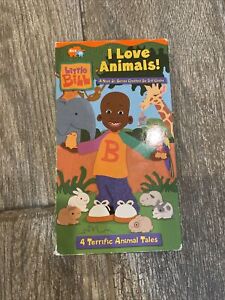 Nick Jr Little Bill I Love Animals Vhs Tape