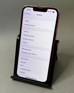 New ListingFair Apple iPhone 13 256GB Product Red Unlocked A2482 iOS Smartphone
