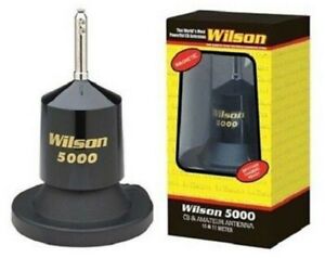 Wilson 5000 Hi Power Magnet, Mag Mount CB Radio Antenna w/ 62.5