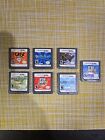 NINTENDO DS SYSTEM GAME LOT OF 7 And Stylist Tested ✅