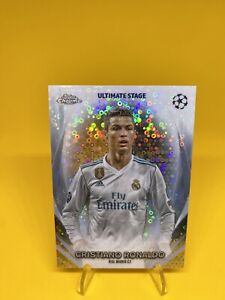 New ListingCristiano Ronaldo 2023 Topps UEFA Club Competitions Ultimate Stage Chrome USC-44