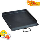 14 x 16 In Professional Flat Top Griddle Gas Burner Stove Cooking Steel Outdoor