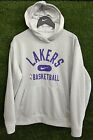 Authentic Nike LA Lakers Spotlight On Court Practice Pullover Hoodie Men Large
