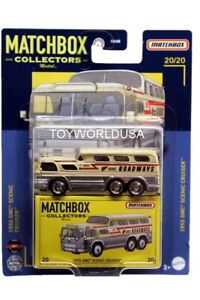 2021 Matchbox Collectors Superfast #20 1955 GMC Scenic Cruiser Bus