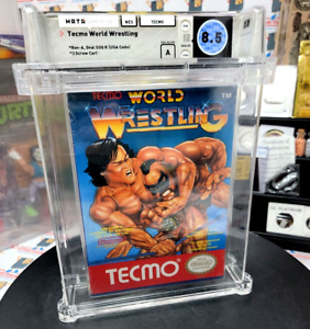Tecmo World Wrestling Super N64 New Sealed VGA WATA CGC Nintendo NES WWF WCW WWE