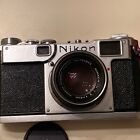 Nikon S2 35mm Rangefinder Film Camera With 50mm 5cm Nikkor H f/2 5cm Lens