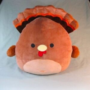 Squishmallow 12 inch Terry Turkey 2021 Plush Brown Soft Scarce Hard to Find