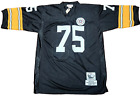 Mitchtell & Ness JOE GREENE 1975 Throwback Pittsburgh Steelers Jersey Size 48