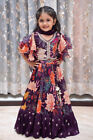 Readymade kids girls lehenga choli party wear eid indian girls designer dress