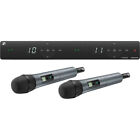 New Sennheiser XSW 1-825 Dual-Vocal Set with Two 825 Handheld Mics Auth Dealer!
