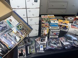 Huge Football And Baseball Card Lot LOTS OF VALUE 🔥🔥🔥 Rookies And Autos!