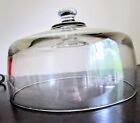 heavy glass cake dome cover