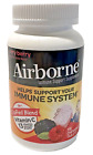 Airborne 1000 mg Vitamin C Chewable Tablets Immune Support 116 ct Very Berry