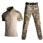 Tactical Shirt Military Uniform Suits Camo T-Shirt Hunting Shirts Army Green New