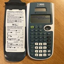 TI 30 XS Texas Instruments MultiView Scientific Calculator - Blue