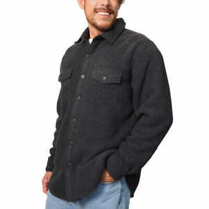 Freedom Foundry Men's Fleece Lined Flannel Shirt Jacket