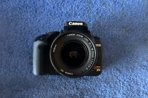 Canon EOS Digital Rebel XTi  DSLR Camera W/AF 18-55 mm Lens No Charger