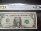 $1 Dollar bill 1988A low serial number ,birthday Uncirculated certificate...