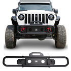 Textured Front Bumper /Rear Bumper For 2018-2024 Jeep Wrangler JL JLU Steel (For: Jeep)