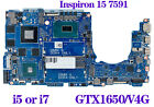 For Dell Inspiron 15 7591 i5 i7 9th Gen GTX1650/V4G Laptop Motherboard