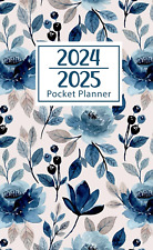 2024-2025 Small Pocket Planner: 2-Year Purse Calendar January 2024 to December 2