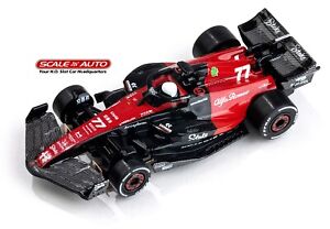 AFX Mega G+ Alfa Romeo Formula 1 Bottas FY-77 HO Slot Car #22083 NEW RELEASE!!