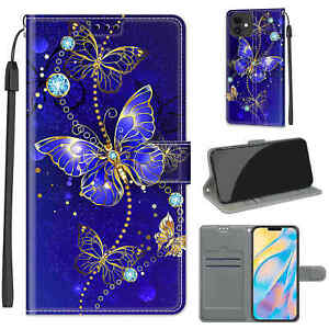 Butterfly Wallet Phone Case For Samsung iPhone Huawei Xiaomi ZTE Sony OPPO Nokia