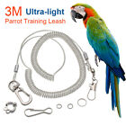 Flexible Bird Leash with Leg Ring Parrot Bird Harness Anti-bite Outdoor Flying