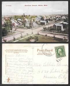Old Minnesota Postcard - Milaca - Residence District