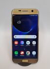 Samsung Galaxy S7 SM-G930V Cellphone (Gold 32GB) Verizon CRACKED BACK GLASS