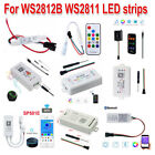 LED RF WiFi Bluetooth Music Pixel Controller For WS2812B WS2811 LED Strip Light