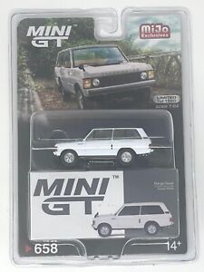 Mini GT 1:64 Range Rover Davos White Diecast Model Car MGT00658