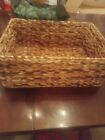 Pier 1 Collectible Wicker Basket -Display Model From Retail Store
