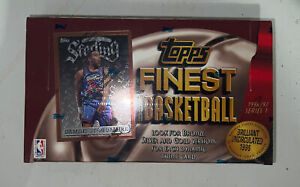 Brand New Sealed 1996-97 Topps Finest Series 1 Basketball Hobby Box Kobe Bryant