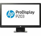 HP P203 ProDisplay 20-Inch LED-Lit Monitor Black (X7R53AA#ABA) Used Grade B